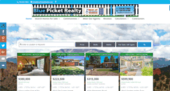 Desktop Screenshot of bluepicketrealty.com